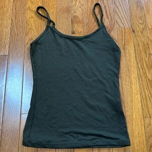 Zara top forest green color